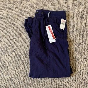 Union Bay Navy Blue Drawstrings Pants